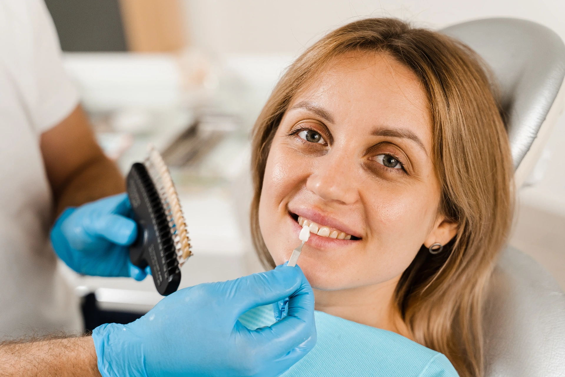 Before Cosmetic Dentistry Mississauga - Smile makeover with veneers